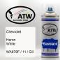 Preview: Chevrolet, Heron White, WA679F / 11 / GII: 400ml Sprühdose, von ATW Autoteile West.